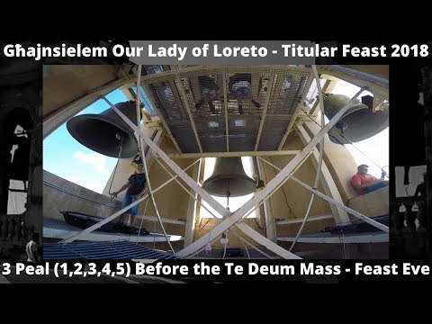 Tlett Moti (2018 - 1,2,3,4,5) - Għajnsielem Madonna ta' Loreto - Festa Titulari - 5 Qniepen