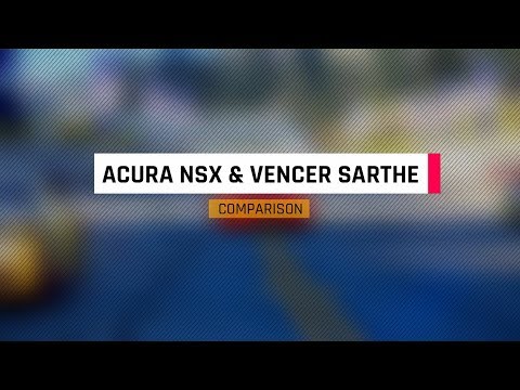 Thumbnail for Vencer Sarthe & Acura NSX - Comparison by Vencer