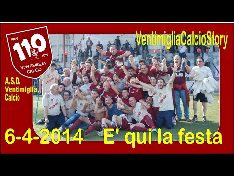 6 aprile 2014. E' qui la festa.