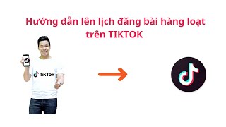 Lên lịch đăng bài trên tiktok #tiktok  #tiktokshop