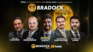 Bradock Show 03/02/26 - Emilinho Surita, Constantino, Silvio Navarro, Dárcio Bracarense e Gus Lopes