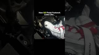 Rally pedal footwork is crazy…