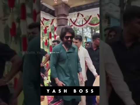 Boss 🔥😍 #yash #rockingstar #kicchasudeep #rockingstaryashfans #kannada #toxic