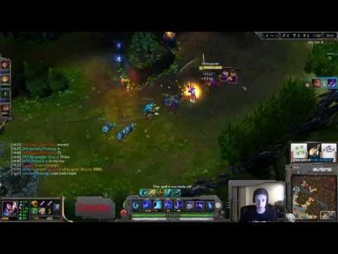 Bjergsen Yasuo vs Kayle [Challenger Ranked solo queue mid]