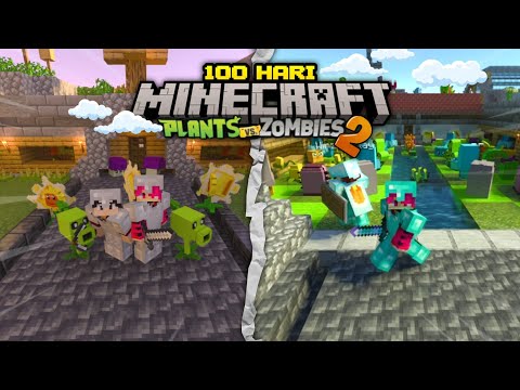Awii Play -  100 Days of Minecraft Plants Vs Zombies Part 2!!  Finally, this journey continues