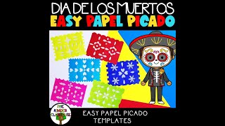 DIY Papel Picado Templates | Como Hacer Papel Picado