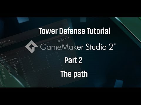 GMS2 : Tower Defense part 02 - The path