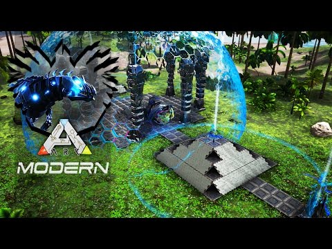 ARK MODERN T4 EP28 - Um Cyber Unicornio & A Nossa TEK BASE!