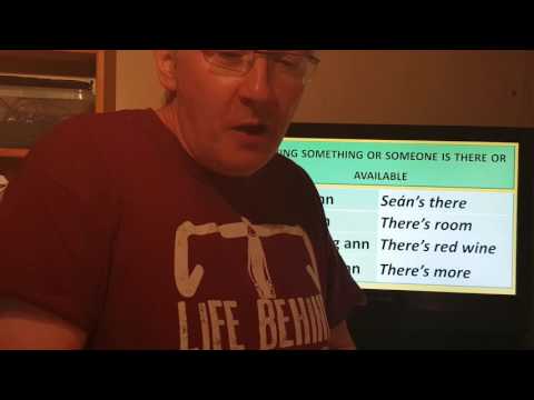 Irish Lesson 1: Verb "TO BE" - Present Tense I