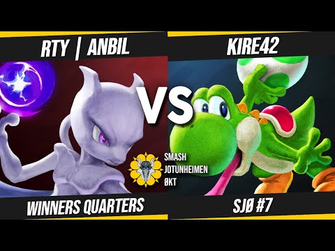 SJØ #7 Ultimate Winners Quarters // RTY | Anbil (Mewtwo) VS Kire42 (Yoshi)