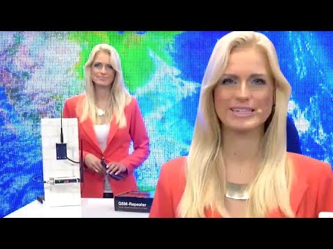 Mobile signal booster for D-Netz with Anne-Kathrin Kosch @PEARL-TV