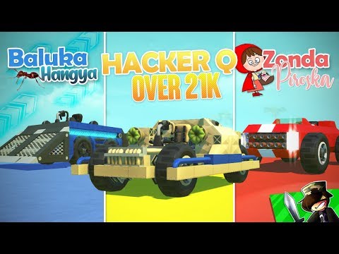 A HACKER IS BESZÁLL a SZUMÓBA! - Q vs ZONDA vs BALUKA - Scrap Mechanic ⚡👊