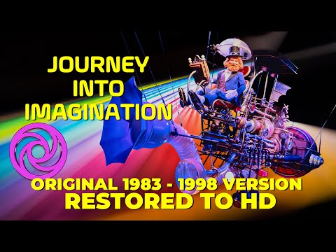 Journey Into Imagination: RESTORED TO HD | 1983 - 1998 Classic Version Of The Ride #disneyparks