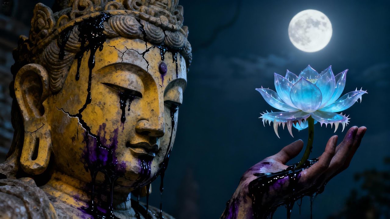 【MULTISUB】【悬疑冒险】封印的五面佛頭滲出黑血，花妖指尖的蓮花竟在月光下綻開人齒。#诡异 #惊悚 #剧?