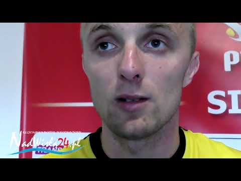 05.05.2018 Kapitan Siarki Jan Grzesik po meczu Siarka Tarnobrzeg - Stal Stalowa Wola 2:2