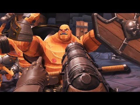 Fighting Gladiators With Hand Cannons in Gorn