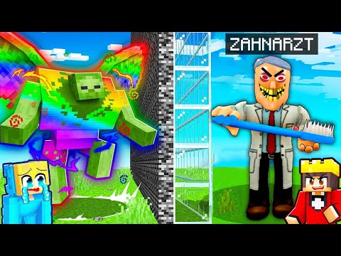 Ich PRANKE meinen FREUND in einem GRUSELIGSTER ZAHNARZT MOB BATTLE! - Minecraft ⛏