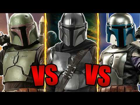 Mandalorian VS Boba Fett VS Jango Fett | Who Would Win?