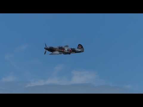 Flugtag Eger (Cheb) Spitfire Mk  XVIE + Yak3, 25 06 2017