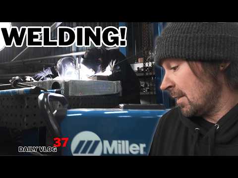 Aluminium Boat Build STARTED!!!  -- We're WELDING!