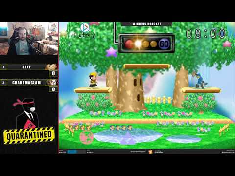 QR3 East - Beef (Ness) Vs. Grahamaglam (Link) SSB64 Super Smash Bros