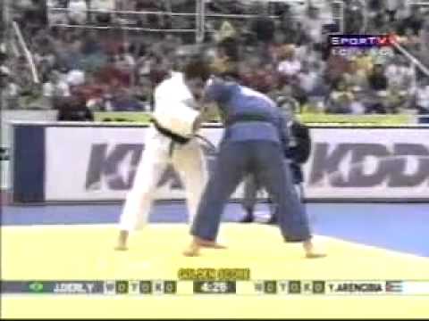 João Derly BRA VS Yordanis Arencibia CUB mundial de judô