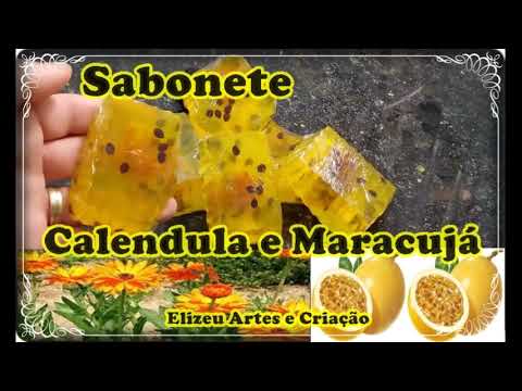 Sabonete de Maracujá e Calêndula