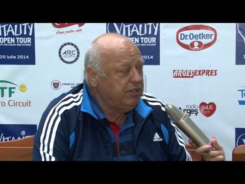Interviu cu Gheorghe Borțan, director Tenis Club Curtea de Arges - Vitality Open Tour 2014