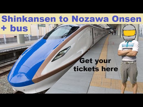 TOKYO TO NOZAWA ONSEN BY SHINKANSEN | Ticket buying + station guide | Ep 12 2024