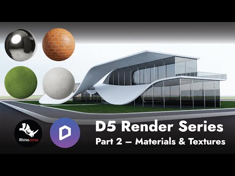 D5 Render Series — Part 2: Predefined & PBR Materials Explained