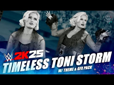 WWE 2K25 Timeless Toni Storm Entrance w/ Theme & Graphics Pack | WWE 2K25 PC Mod