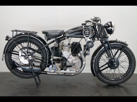 M.T. 500 JAP 1930 500cc 1 cyl sv - start up 4K