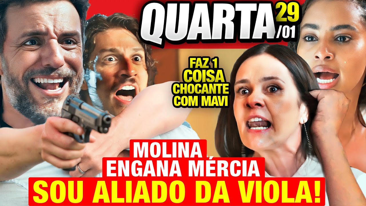 MANIA DE VOCÊ - Capítulo de hoje 29/01 QUARTA - Resumo Completo da Novela Mania de Você Hoje 29/01