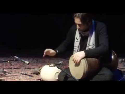Tombak solo of Pasha Karami with Win-Bang Trio تک نوازی پاشا کرمی