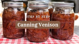Pressure Canning Deer Meat | Step-by-Step Tutorial