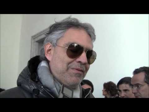 Andrea Bocelli presenta il suo Romeo ert Juliette al Carlo Felice di Genova - 16-02-2012