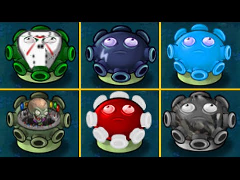 Plants Vs Zombies Mod | All GLOOM-SHROOM Plants Vs Plant Vs Zombies Vs Zombies 2 (PVZ MOD)