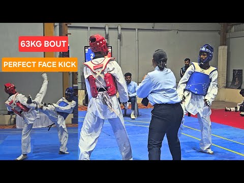 63KG Taekwondo Fight Highlights | Federation Cup #taekwondo #highlights 