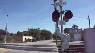 Outbound metra train/Woodale, IL