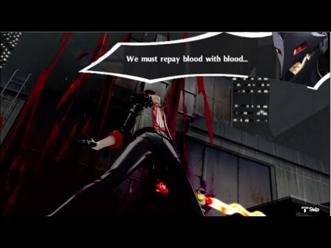 Akechi gets revenge on Kasumi's death - Persona 5 Royal