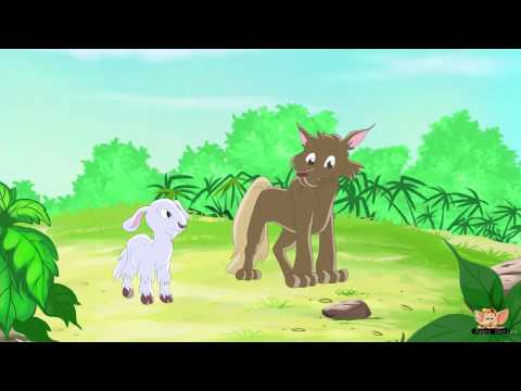 The Clever Kid Goat in French - Aesops Tales