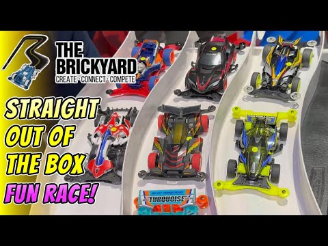 TAMIYA MINI4WD THE BRICKYARD FUN RACE STRAIGHT OUT OF THE BOX