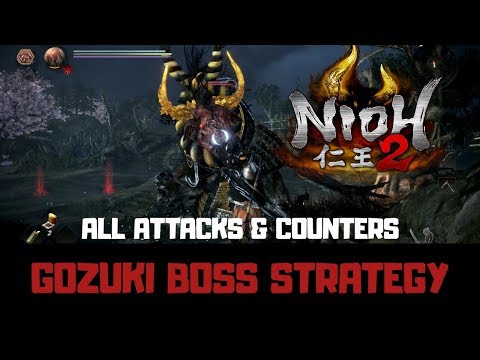 Nioh 2 Gozuki Boss Guide | Attack Breakdown & Strategy | Gozuki Boss Fight