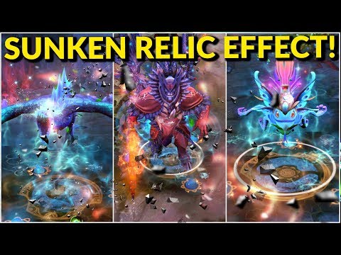 LGD vs LFY - First Time LEGENDARY Sunken Relic Reveal in Pro Dota 2
