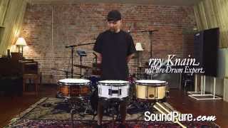 Solid Shell Snare Shootout: Craviotto v. Noble & Cooley v. Pork Pie