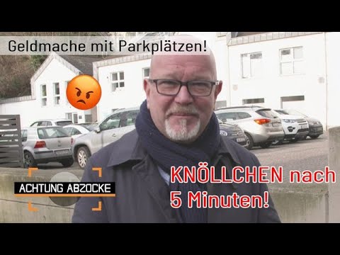 Da geht's um's GELDMACHEN! 😡 Privatfirma ZOCKT mit "reservierten" Parkplätzen ab! | Achtung Abzocke