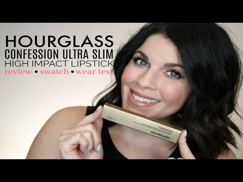 L'emballage de rouge à lèvres le plus cool? | Hourglass Confession Ultra Slim Lipstick Review | @girlythingsby_e
