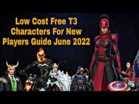 Low Cost T3 Characters For New Players June 2022 And important Discussion - Marvel Future Fight