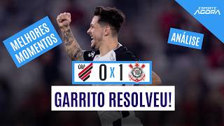 TIMÃO VENCE O ATHLETICO E ENCOSTA NA LIDERANÇA DO BRASILEIRÃO! | ATHLETICO 0X1 CORINTHIANS