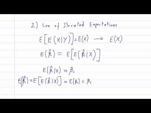 ECO375F - 2.2 - Unbiasedness and Law of Iterated Expectations (LIE)
